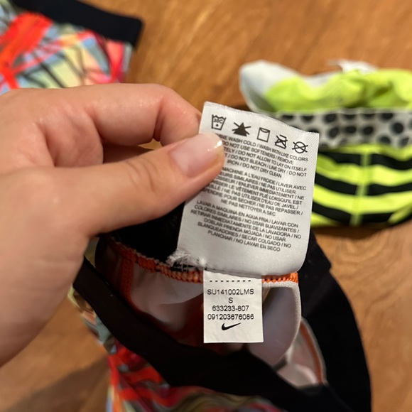 Set of NIKE Pro work out shorts and capris. Size XS and S - Picture 4 of 5